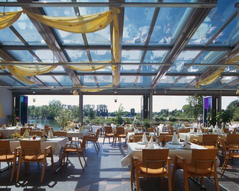 Hotel Darstein Altrip Exterior foto