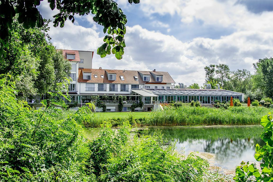 Hotel Darstein Altrip Exterior foto